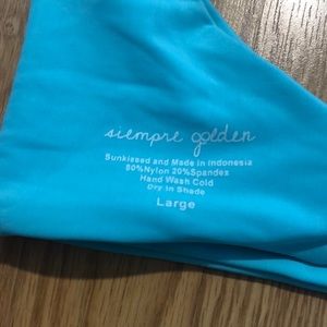 siempre golden Swim - Siempre Golden Bikini Top siempre golden Swim - Siempre Golden Bikini Top